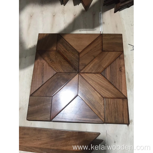 natural color solid smooth oak wood parquet flooring